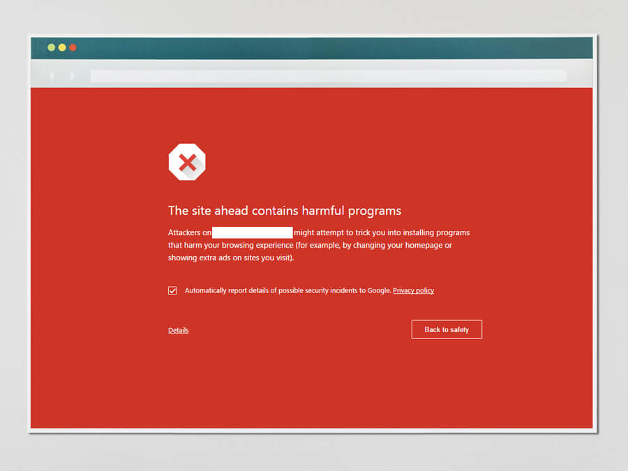 Google Chrome Security Warning