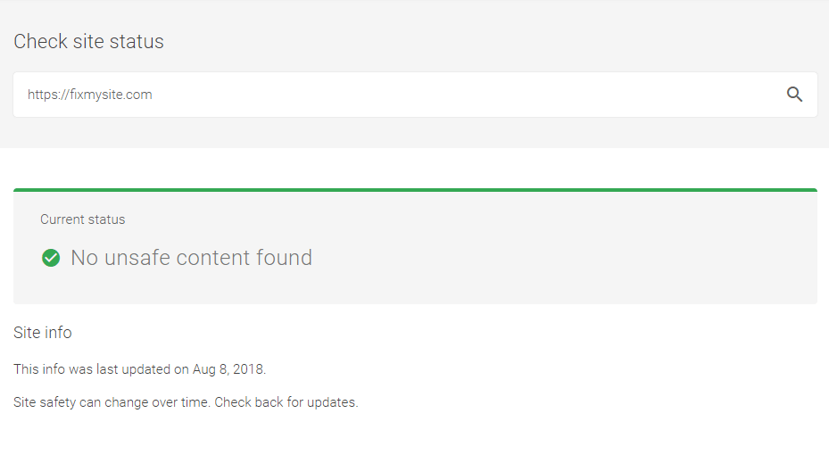 Google Safe Browsing