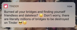 Tinder Push Notification