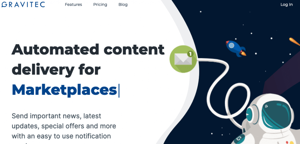 automated content delivery for marketplaces