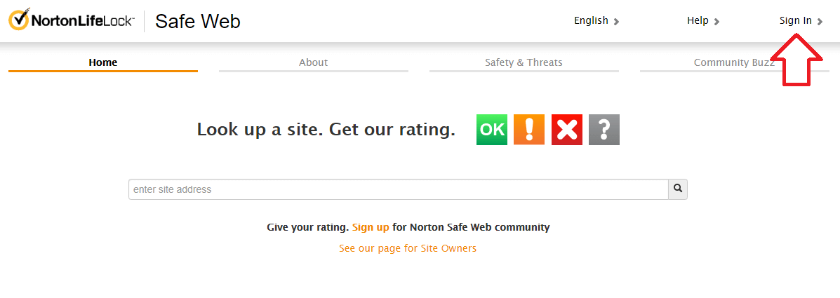Norton Safe Web