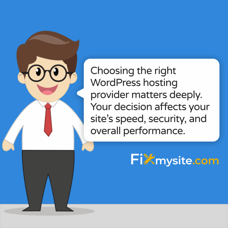 Choosing the right WordPress hosting provider matters deeply. Your decision affects your site’s speed, security, and overall performance