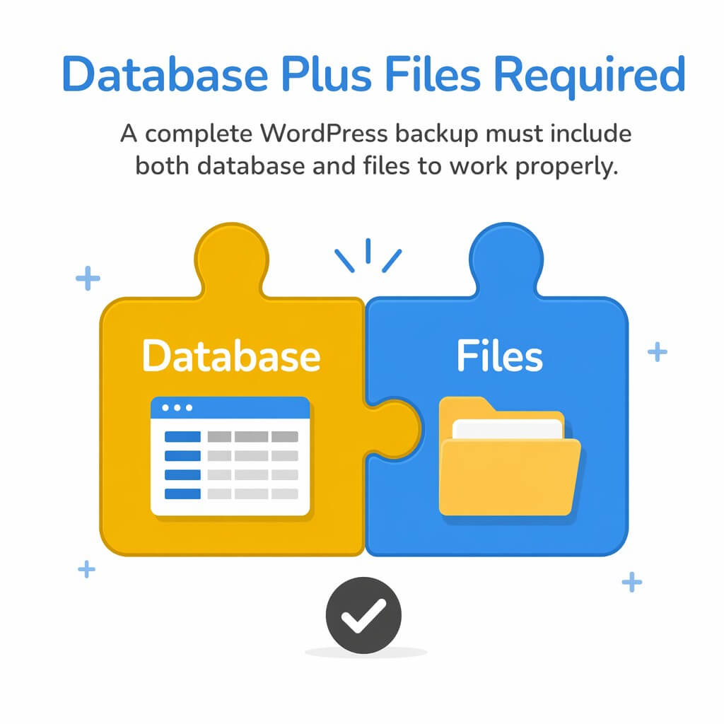 Database Plus Files Required