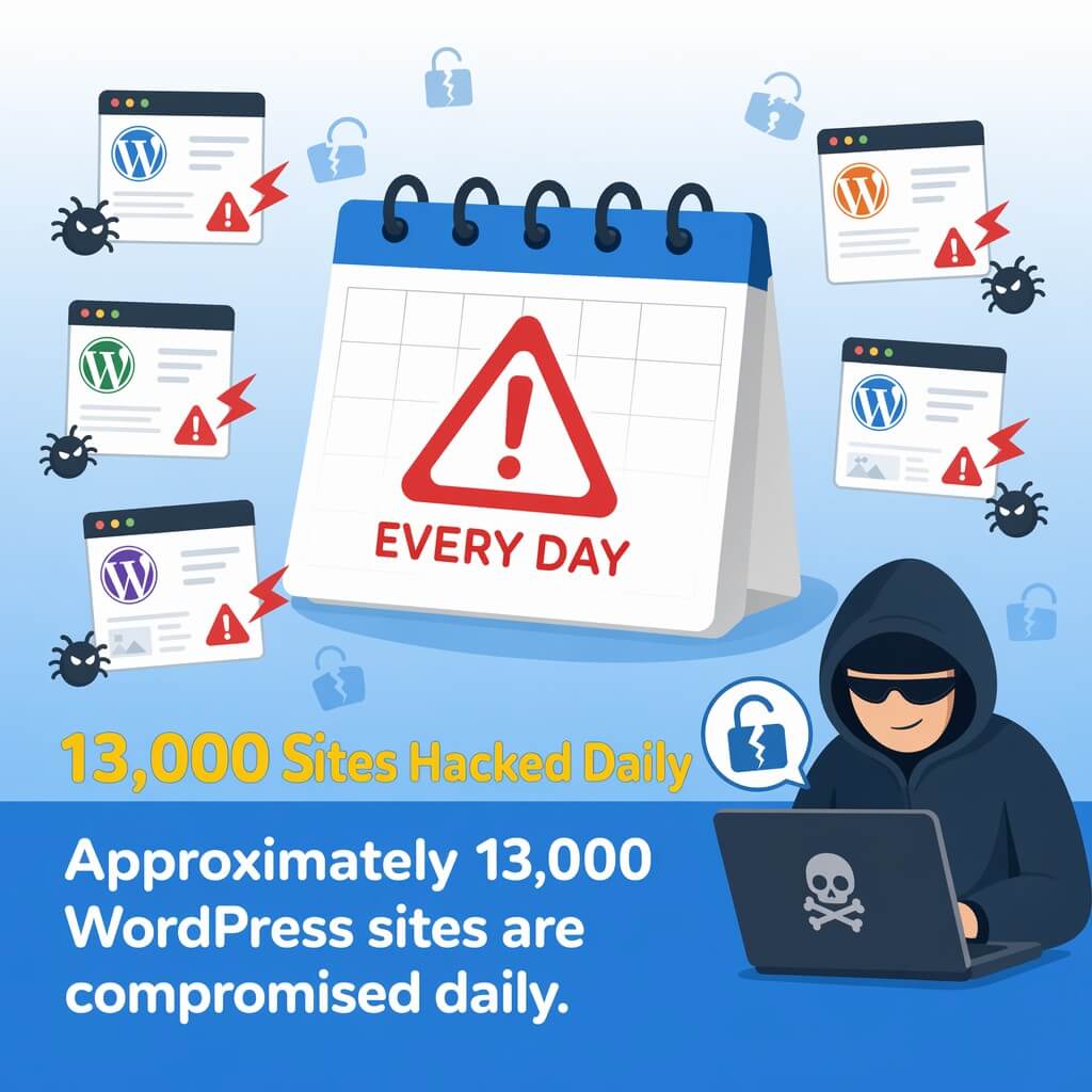 13,000 Sites Hacked Daily