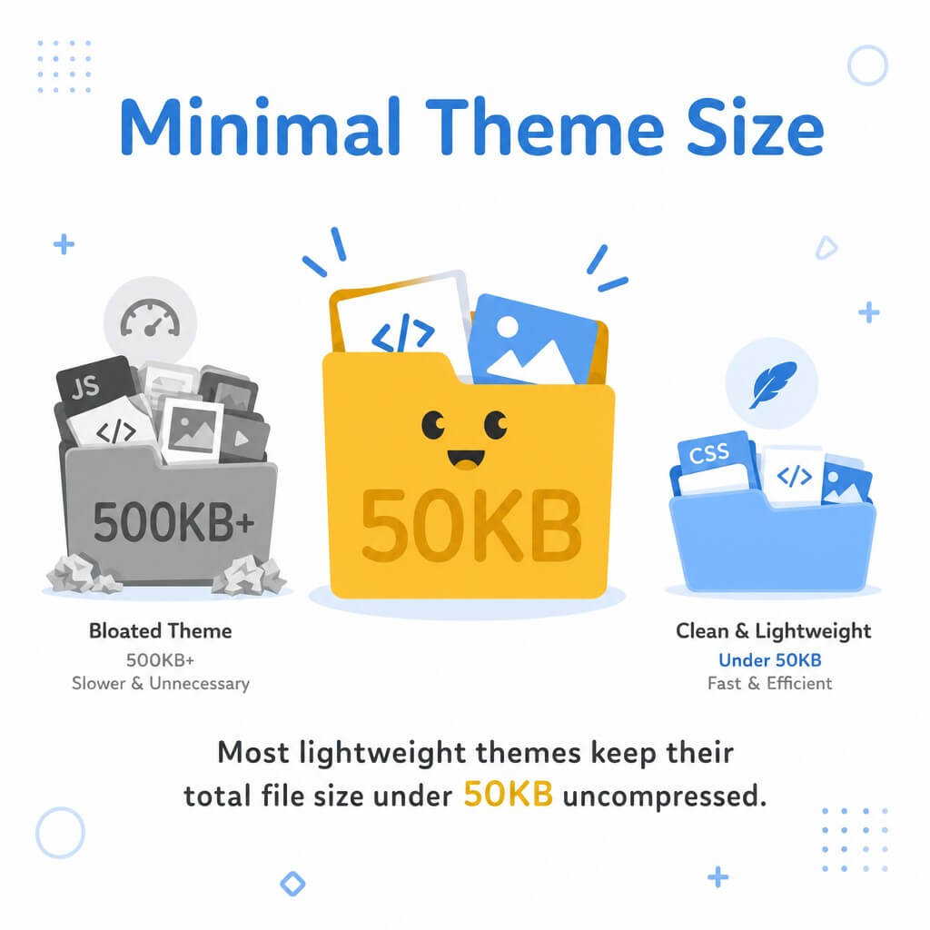 Minimal Theme Size